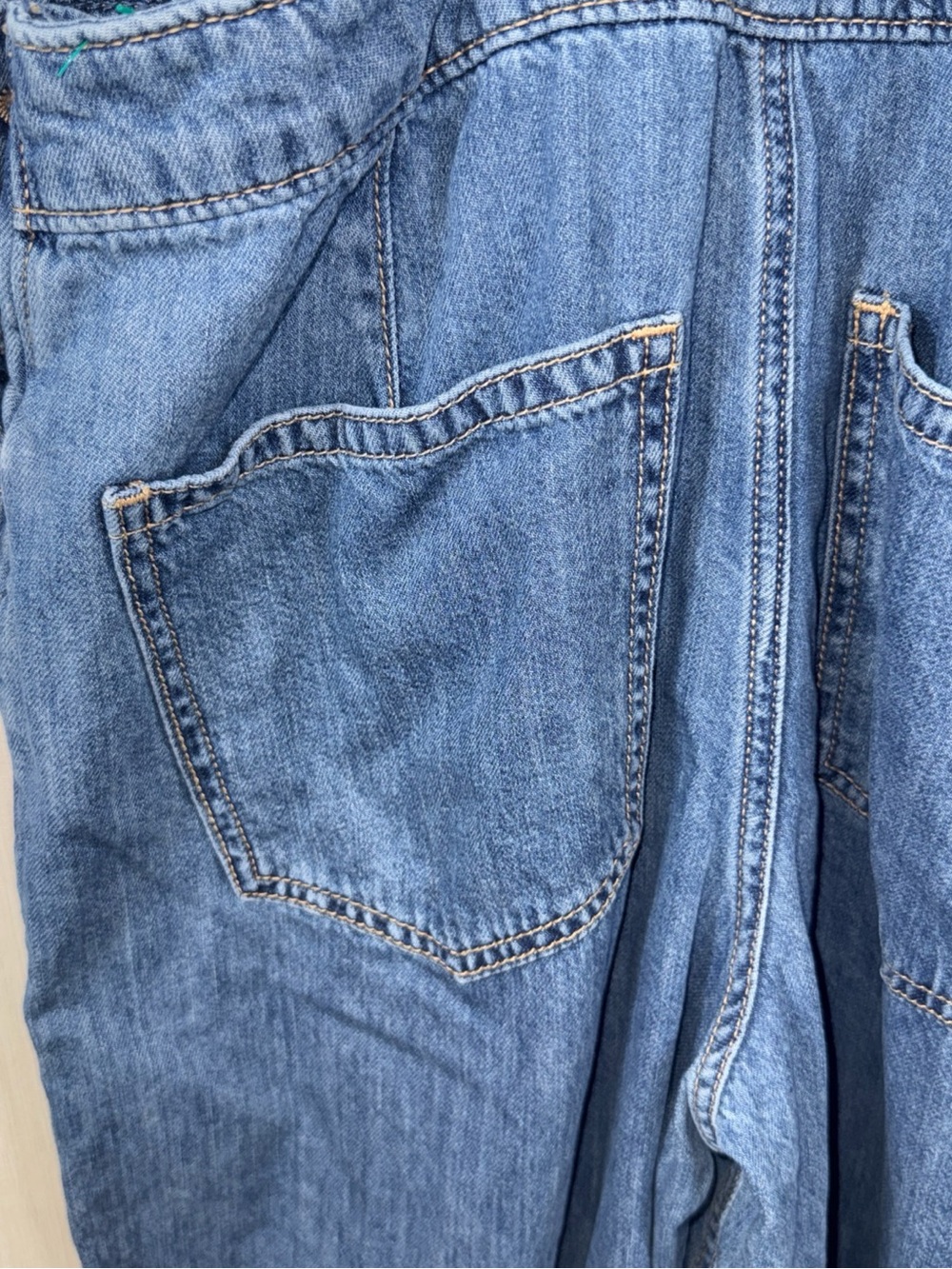 Hollister Light Blue High-Rise Vintage Overall - Picture 7 of 9